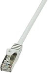 LogiLink CP1102D CAT5e SF/UTP Patch Ethernet Cable, Extra Long 15 Meter Length, Grey