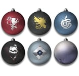 DESTINY XMAS BAUBLES: 6 CHRISTMAS DECORATIONS NEW BOXED GAMING DRIFTER ORNAMENT