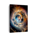 Impression sur Toile 50x70cm Tableaux Image Photo Univers Cosmos Galaxie