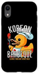 iPhone XR Korean Barbeque Rubber Duck BBQ Grill Duckling Griller Case