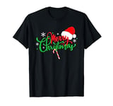 Merry Christmas Drôle Cadeau Noël Original Femme Homme T-Shirt