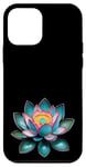 Coque pour iPhone 12 mini Fleur de lotus Yoga métaphysique