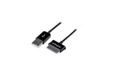 StarTech.com 1m Dock Connector to USB Cable for Samsung Galaxy Tab - USB Cable to Samsung Galaxy Tablet (USB2SDC1M) - opladning/datakabel - 1 m