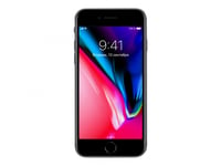 BEGAGNAD Apple iPhone 8 64 GB, Avaruusharmaa T1A - Erittäin hyvässä kunnossa