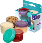 Sistema Dressing Pots To Go Food Container Sauce Pots With Lids 35 ML