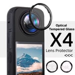 Anti-Scratch Lens Protector Cap Protective Lens Guards for Insta360 X4