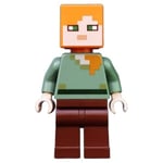 Lego Figur Minecraft Alex bruna ben LF23-16