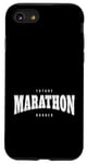 Coque pour iPhone SE (2020) / 7 / 8 Gilet de coureur longue distance Marathon Runner s Future