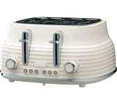 DAEWOO Sienna SDA2483GE 4-Slice Toaster - Cream