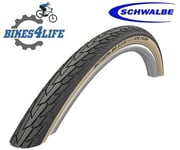 1  Schwalbe Road Cruiser 700 x 35c Amber Wall  Gumwall (28/32-630)