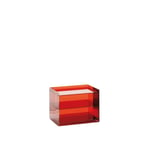 Glas Italia - Dr Jekyll and Mr Hyde Container, Coloured glass, Finish: 100 Rosso - Hyllor