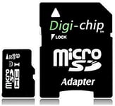 Digi Chip Carte mémoire Micro SD pour Fire 7, Fire 7 Kids, Fire HD8, HD8 Kids, Fire HD10, Fire HD 10 Kids Tablet PC 32 Go