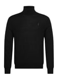 Washable Wool Turtleneck Sweater Tops Knitwear Turtlenecks Black Polo Ralph Lauren