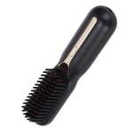 Hair Straightening Iron Brush Hair Straightener Brush Curling Use Effective