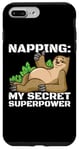 iPhone 7 Plus/8 Plus Napping Superpower Power Nap Lazy Pajama Day Sleep Sloth Case