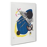 Small Worlds Ii By Wassily Kandinsky Canvas Print for Living Room Bedroom Home Office Décor, Wall Art Picture Ready to Hang, 30 x 20 Inch (76 x 50 cm)