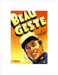 Wee Blue Coo MOVIE FILM BEAU GESTE FRENCH FOREIGN LEGION DRAMA DESERT FRAMED PRINT B12X3326