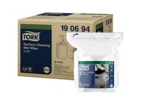 Aftørringsklud Tork Wet Wipes Til Overflader Refill I Pose Til Varenummer 9199,4 Rl/Krt