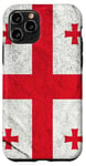 iPhone 11 Pro Georgia Flag Colours Georgian Gift for Georgians Case