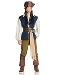 Disney Pirates of the Caribbean Jack Sparrow Costume Men's 165-175cm RUB...