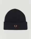 Fred Perry Merino Wool Beanie Navy