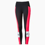 Puma XTG Womens Black Leggings - Pink Textile - Size X-Small