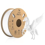 Creality Filament PLA Rapide, Filament Blanc 1.75mm Fast PLA 1KG, Imprimante 3D Filament PLA Précision Dimensionnelle +/- 0.03 mm, Matériaux d'impression 3D pour La Plupart des Imprimantes 3D