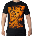 Kreepsville 666 Tales From The Crypt Orange Pumpkin Tshirt Black Gothic MTECOP