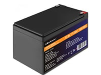 Qoltec 53701 Lifepo4 Lithium Iron Phosphate Battery / 12.8V / 12Ah / 153.6Wh / Bms