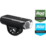 Lezyne Super STVZO 600+ Lampe Avant Vélo, 600 Lumens, Noir Satiné, USB-C Lezyne