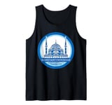 Constantinople In Greek Byzantium Souvenir Constantinoupoli Tank Top