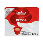 Lavazza Qualita Rossa Ground Coffee, 4 x 250g