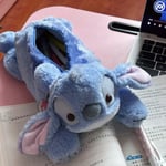 Kawaii e Lilo Stitch Plysch Pennväska Skrivbordsförvaring Case