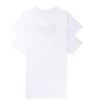 Sloggi Men's 24/7 03 O-neck 2p Undershirt, White, 34 UK