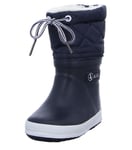 Aigle Unisex Kids' Giboulee Snow Boots, Blue (Marine/Blanc). Size 11 UK