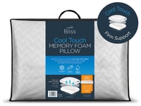 Snuggledown Bliss Cool Touch Memory Foam Firm Pillow