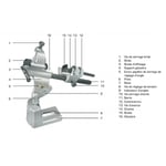 Sidamo - Affûteur de forets 3 à 16 mm