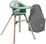 Stokke Clikk™ Høystol inkl. Oppbevaringsveske, Clover Green