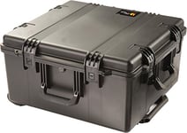 PELI Storm IM2875 valise de transport résistante à l'écrasement avec roues et poignée télescopique, étanche à l'eau et à la poussière, capacité de 89L, fabriquée aux États-Unis, sans mousse, noire