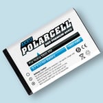 PolarCell Batterie pour Nokia X6 Lumia 520 530 Asha 200 201 302 X1-00 X1-01