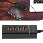 Mobile Phone Universal 3A Cable Charger Desktop Multiple 4 Ports USB EU 100‑ Hot