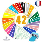 Smart Vinyl Permanent Pour Cricut Joy, Vinyle Adhésif Permanent 36 Pièces Smart 