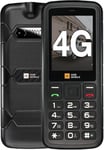 AGM M9 4G Rugged Basic Phone, Large Button Mobile Phones for Seniors,... 