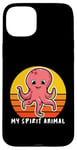 Coque pour iPhone 15 Plus Octopus Is My Spirit Animal, Octopus Spirt, Octopus Lovers