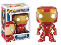 Figurine - Pop! Marvel - Captain America Civil War - Iron Man - N° 126 - Funko