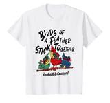 Youth Roobarb & Custard Coloured Birds Of A Feather Kids T-Shirt