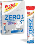 Dextro Energy Zero Calories Hydration Electrolyte Drink 3 Tubes, 60 Tablets