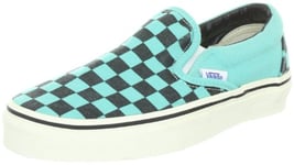 Vans Vqfd6Gt, Baskets mode mixte adulte - Bleu (Washed Checker Pool Blue), 44.5 EU