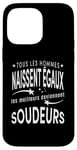 Coque pour iPhone 14 Pro Max Meilleur Soudeur du Monde Idée-Cadeau Drôle Soudeur Humour