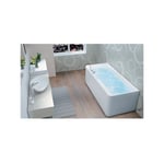 Baignoire balnéo samba 170x70 cm tête à droite mix color Kinedo BSLI170BDMCO1